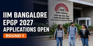 IIM Bangalore EPGP 2027 Round 1 Admissions Open at iimb.ac.in; Check Last Date to Apply
